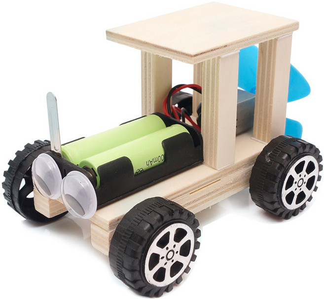 빅드림(티처스) STEAM 과학교구 조립 장난감 DIY 실험키트 과학실험키트, 17-전동 풍력 자동차 (C-30)