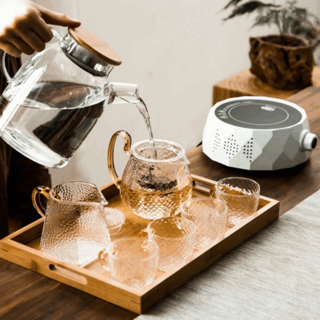 티팟워머9종세트 티메이커 내열유리차주전자 차포트 차우리는도구, 티팟워머단품, 화이트, 1개