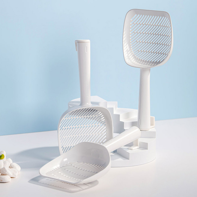 가또블랑코 고양이 대형 모래삽 감자스쿱, 슬림스쿱, 1개