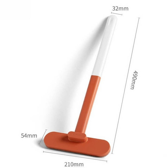 LAICAI라이차이 침대청소 먼지제거 브러쉬 대형, 1개, 오렌지