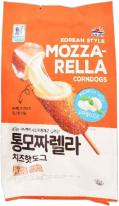 사조 대림선 통모짜렐라치즈핫도그400g(80gx5개입) 통모짜 에어프라이어 핫도그(냉동), 12개, 400g