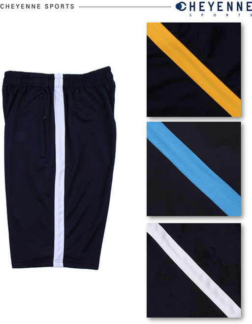 [샤이안스포츠] 네이비바탕 3.0 와이드선 반바지 학교 체육복 반바지 트레이닝복