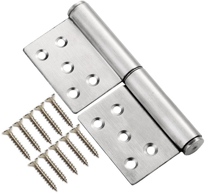 스텐 304 방화문경첩 + 나사 세트 스텐문경첩 대문경첩 철문경첩 현관문경첩, 1세트