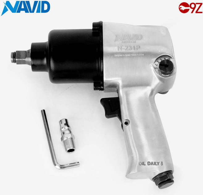 나비드 에어임팩트렌치 카센타 차량 정비 N-231P (1/2SQ), 1개