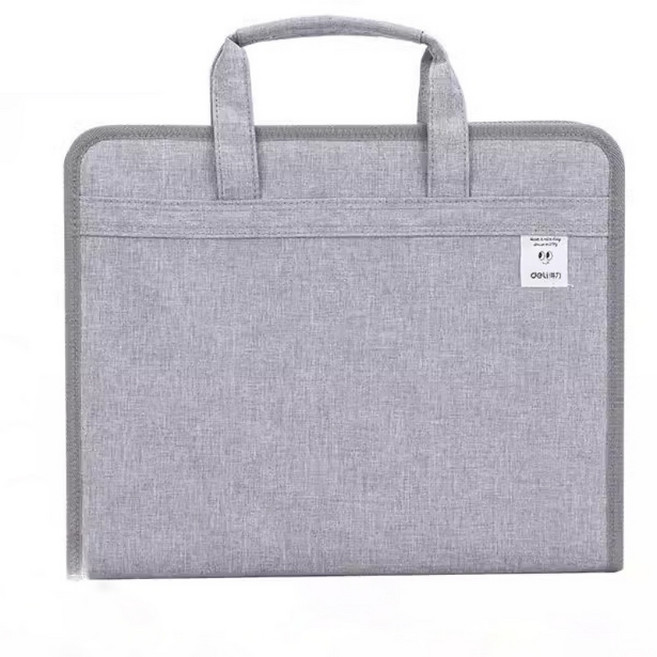 거와스 아코디언 파일 정리함 서류 가방, 1개, 연그레이