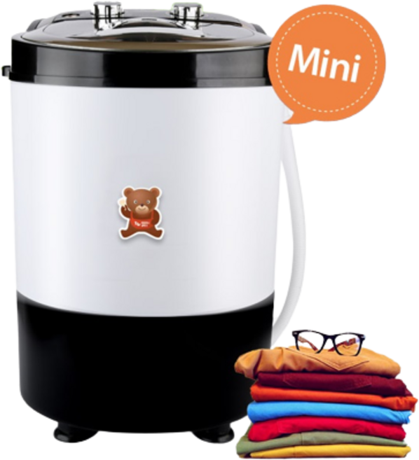 대웅 미니 세탁기 2.5kg 3kg 소형 빨래 수건 양말 아기 옷 걸레 양말 휴앤봇