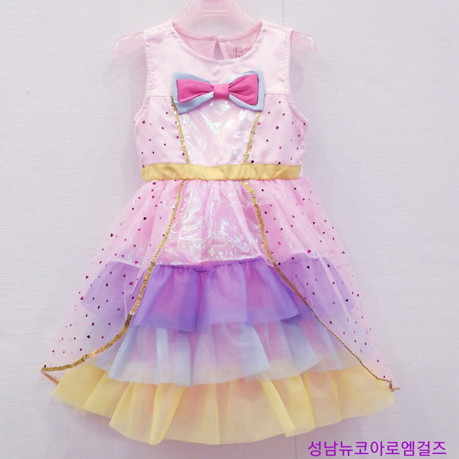 로엠걸즈+100%쥬쥬가방증정+신상 쥬쥬별의보석 코스튬드레스(핑크) RGOM24W1J 뉴코아울산성남점