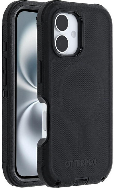 156946 OtterBox 아이폰 16 프로 디펜더 시리즈 케이스 - 블랙 (단일 유닛은 폴리백으로 배송)