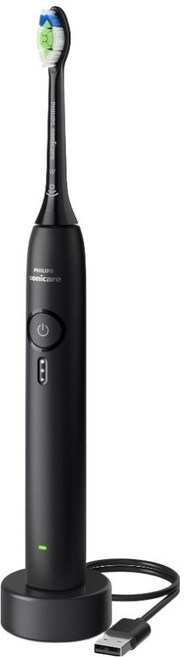 필립스 소닉케어 3100 시리즈 전동칫솔, HX4031/32, 블랙, 1개