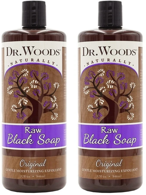 닥터우즈 생 블랙 비누 오리지날, 946ml, 2개 - 쿠팡
