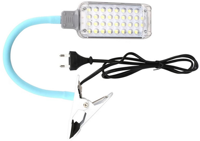 LED AC 집게 자바라 작업등 34구 랜턴, AC집게자바라작업등