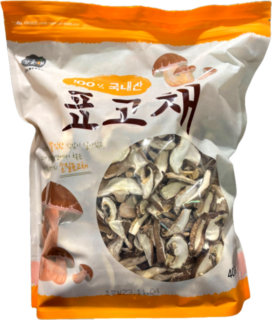 일품채 국내산 표고채, 1개, 400g