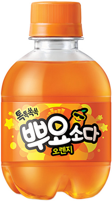 뿌요 소다 오렌지, 245ml, 10개