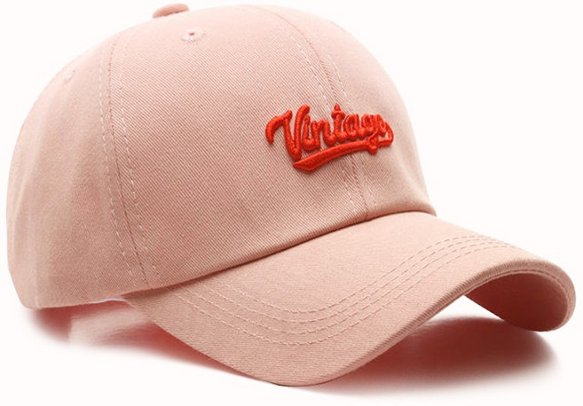 패션파트너 남녀공용 Vintage 캐주얼 야구 모자 빈티지 자수 볼캡 4color