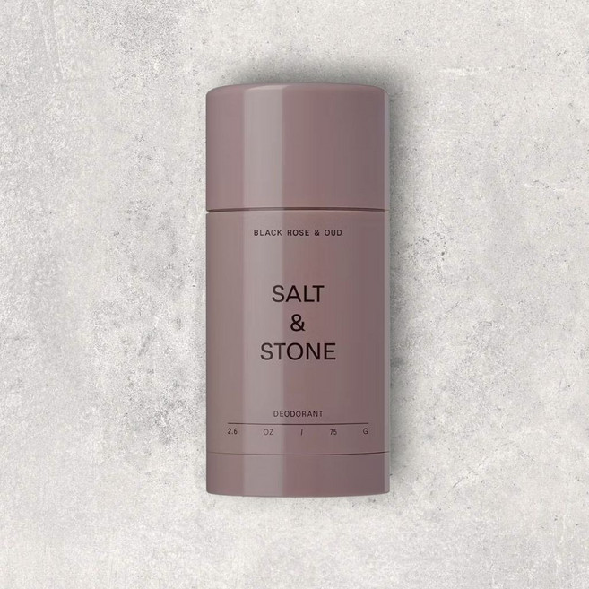 SALT & STONE 體香膏 檀香岩蘭草, 1個, 黑玫瑰烏木