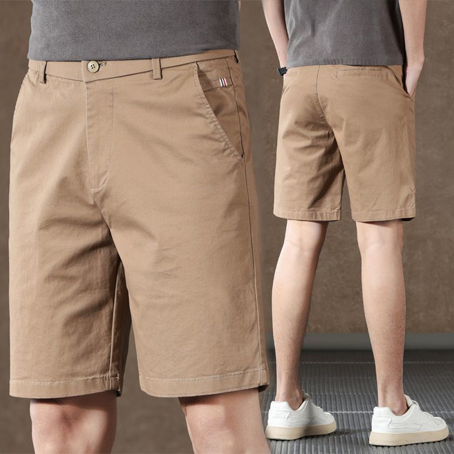 夏季休閒直筒短褲 男士五分褲 大碼工裝休閒短褲