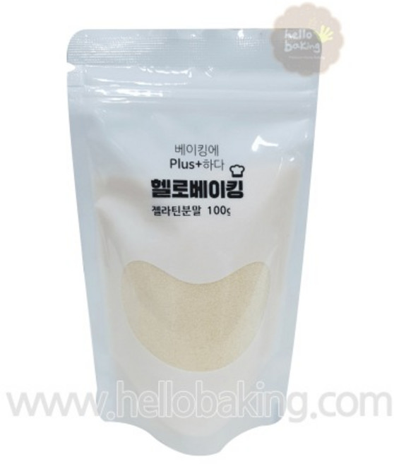 젤라틴가루 100g (젤라틴분말), 1개