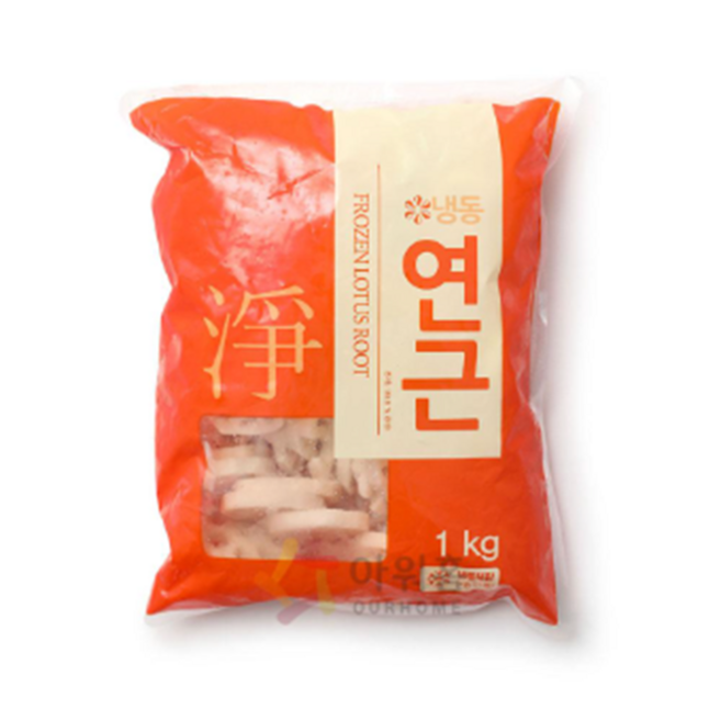 아워홈 냉동 연근, 10개, 1kg