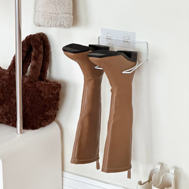 이이공브이샵 거꾸로 아이언 부츠랙 부츠정리 레인부츠 장화 신발걸이, 1개