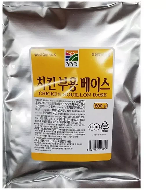 치킨부용베이스 대상 800g 업소용 식당용, 1세트