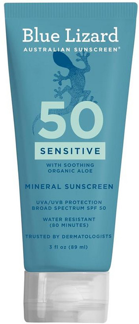 Blue Lizard 블루리자드 센시티브 미네랄 선크림 SPF 50, 1개