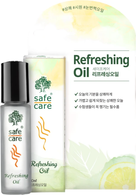 세이프케어 리프레싱 롤러 오일, 10ml, 1개 - 쿠팡