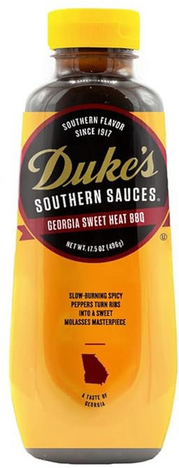 듀크 u2019 테네시 스모크 & 위스키 BBQ 소스 u2013 스모키 볼드 노트 16.5온스(1팩), Georgia Sweet Heat, 17.5 Ounce(Pack of 1), 1개