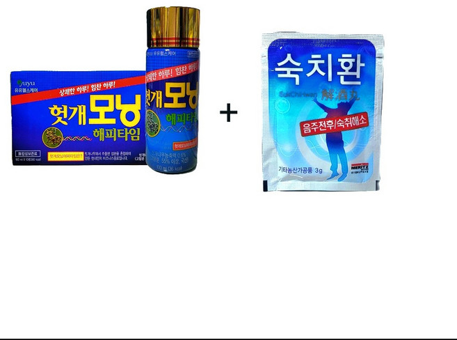 헛개모닝해피타임+숙지환, 20세트, 100ml