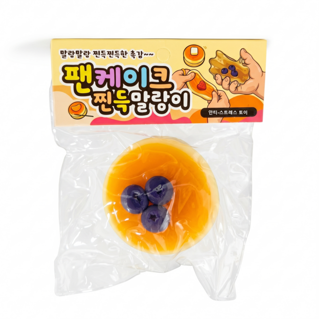 팬케이크 쫀득 말랑이 슬랑이 스퀴시, 1개, 블루베리