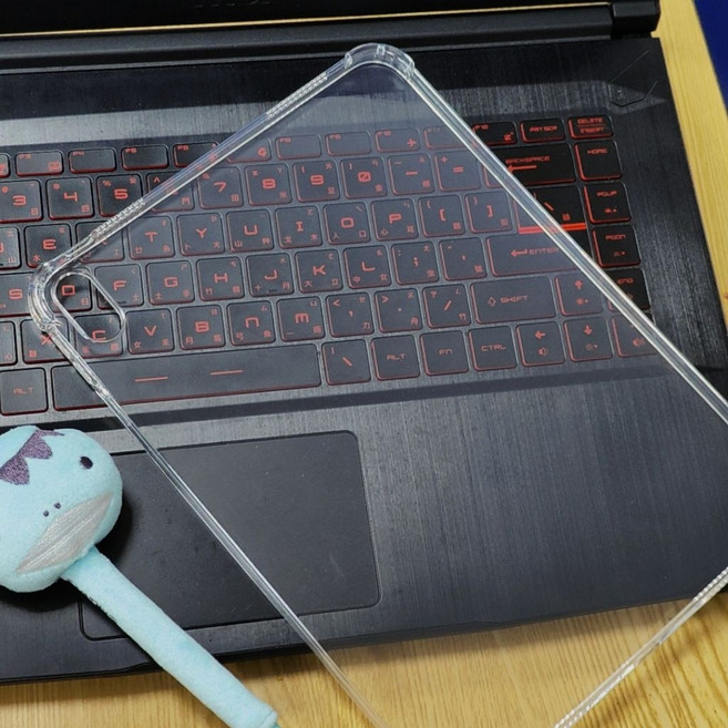 新款 適用於 iPad10 10.9吋 A2696 A2757 A2777 iPad 10 矽膠保護套 防摔殼 防摔效果超級好, 四角凸透明防摔殼, 1個