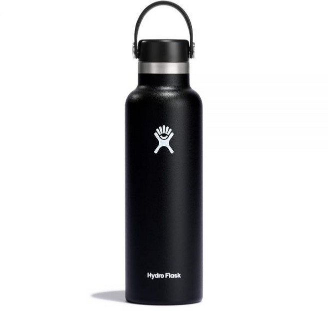 Hydro Flask하이드로 플라스크 스탠다드 플렉스캡 텀블러 621ml 화이트143834, 21 Oz, Black