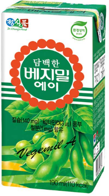 담백한 베지밀 에이, 190ml, 40개