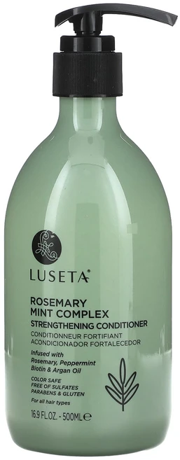 Luseta Beauty 로즈메리 민트 복합체 스트렝스닝 컨디셔너 모든 모발용 500ml(16.9fl oz), LusetaBeauty로즈메리민트복합체스트렝스닝컨디셔너 - 쿠팡