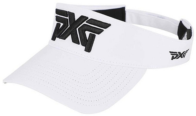 PXG 남여공용 벨크로 썬캡 스포츠 바이저 화이트 H-22PXG000014-WHT