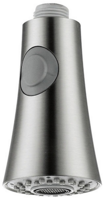 나팔모양 주방 샤워 수전 헤드 2way 액세서리, 1개