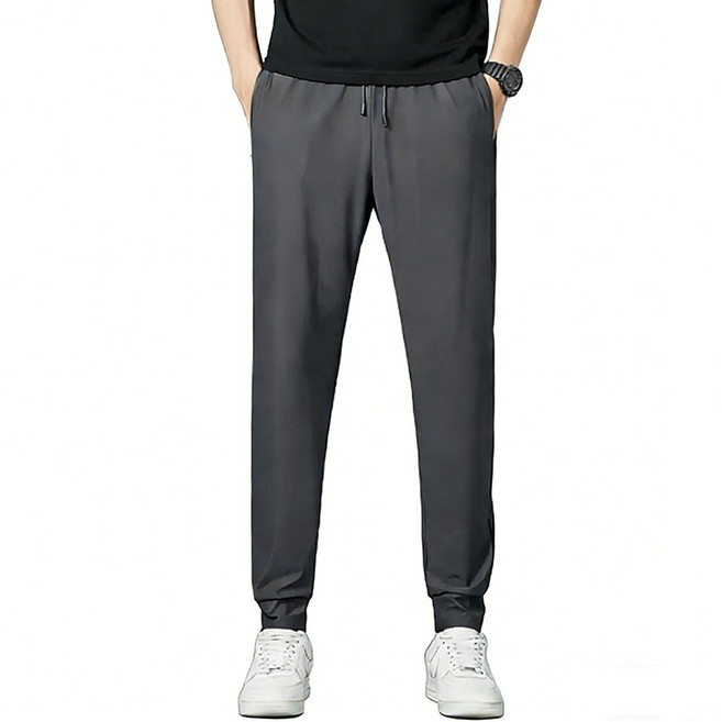 차쿠 남성 여름 냉감 슬랙스 바지 아이스 팬츠 스판 작업 바지 트레이닝 바지