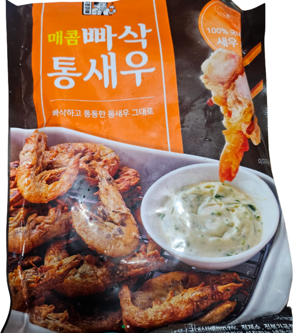 비어앳홈 자연산 단백질 새우튀김, 5개, 300g