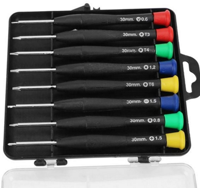 드라이버 멀티 스크류 정밀 정밀 드라이버 휴대용 노트북 수리 공구 핸드폰 태블릿 시계 작업 정비