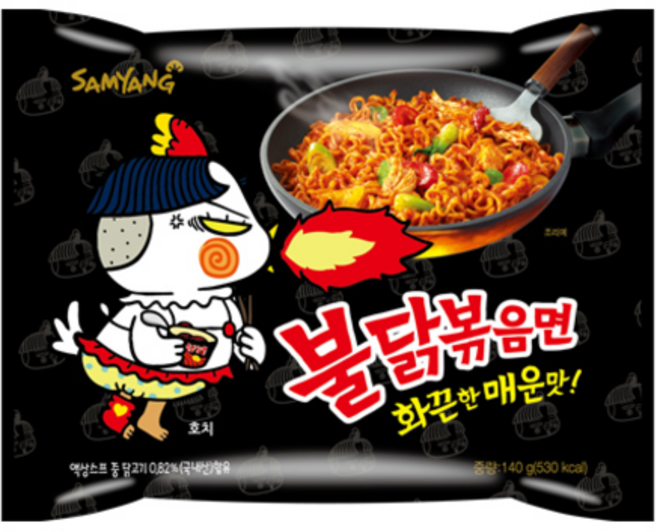 불닭볶음면 140g, 1개