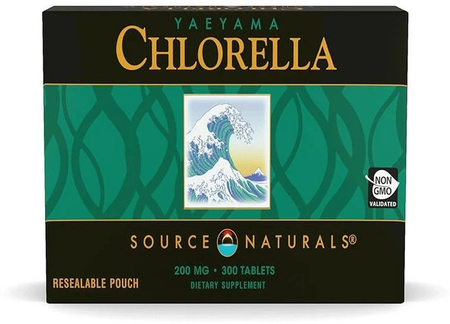 Source Naturals 야에야마 클로렐라 200mg 300정, 1개 - 쿠팡