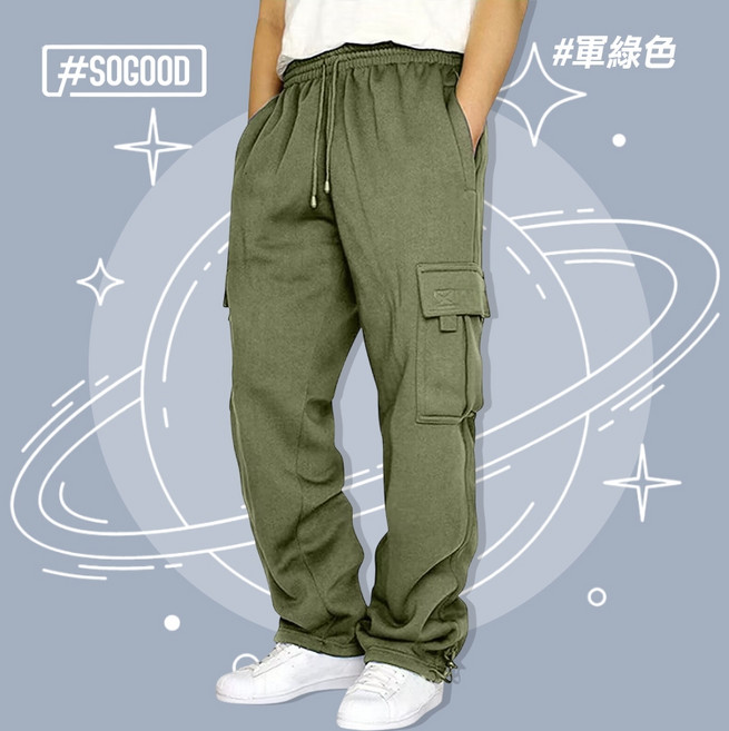 舒適透氣 休閒長褲