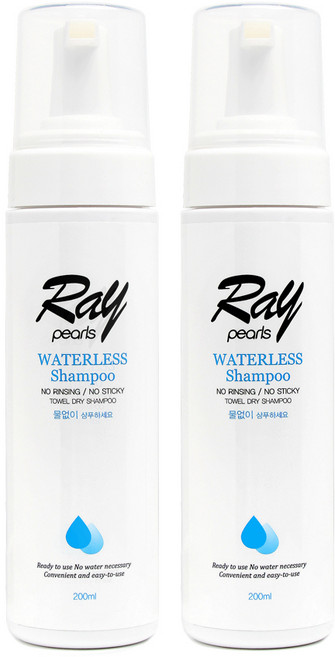 레이펄스 워터리스 드라이샴푸, 200ml, 2개