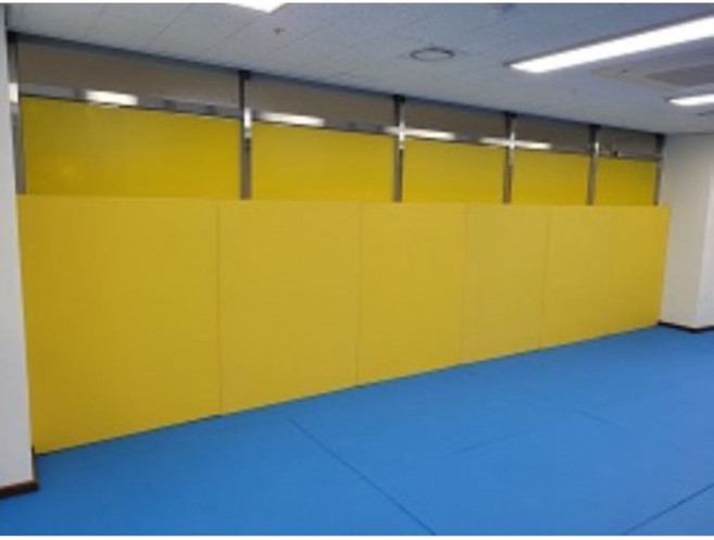 벽면보호매트 벽면보호대 1000x1000x50mm 친환경방염원단, 1개