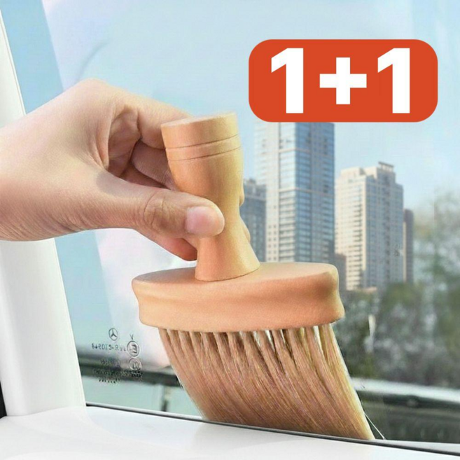 일로오게 먼지털이 브러쉬 차량용 청소털이개, 2개