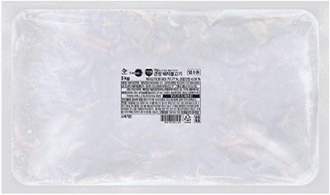 이츠웰 간장돼지불고기, 2개, 3kg