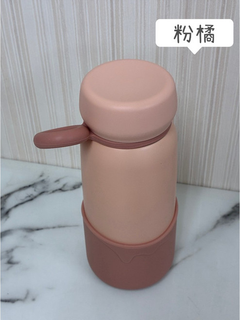 太和工房 OCS-F46 SUS316不鏽鋼保溫瓶 460ml, 粉橘色,460ml, 1個