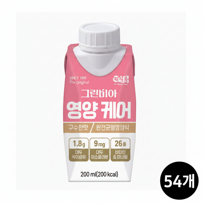 그린비아 영양 케어, 200ml, 54개