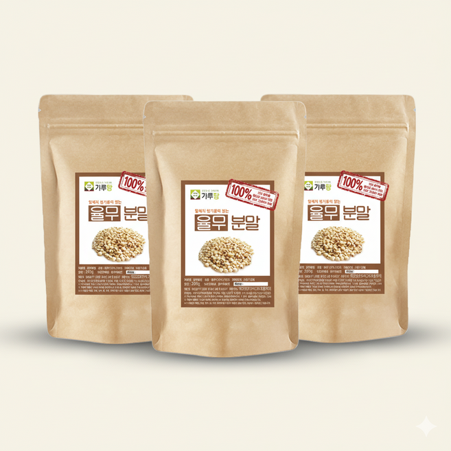 호야 국산 생율무가루, 200g, 3개