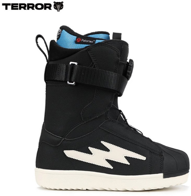PRIME 스노우보드 S4 스키 부츠, TERROR 신상품블랙, 1개