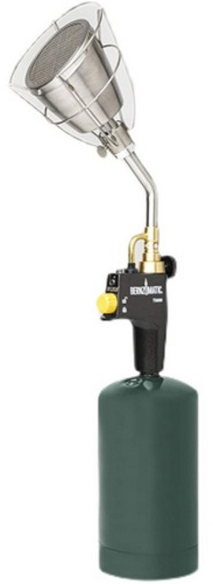 스테이크 직화 조리용 부착 헤드 토치 시어잘 캠핑, 본품 ＋  어댑터, 1개